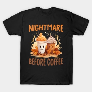 Halloween Nightmare Coffee T-Shirt